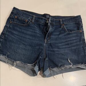 GAP Women's Blue Denim 5” Shorts